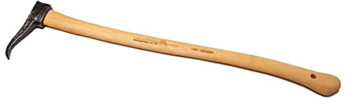 Handsappie, 0,6 kg, farblos lackiert, mit USA-Hickorystiel (80 cm)