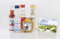 Minis im Netz | 5er Mix mit Fiete's Kirsch, De geele Köm, Gosch Sylter Aquavit, Küstennebel und Wattenläuper | ideales Geschenk und Mit-Bringsel aus dem Urlaub | 5 x 0,02 L |