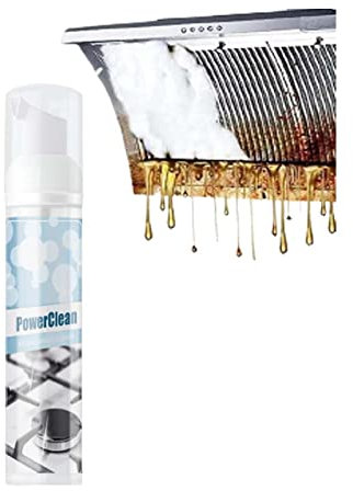Kitchen Grease Cleaner 100ml,Foaming Heavy Oil Stain Cleaner,All Purpose Bubble Cleaner Kitchen Deep Cleaning Spray,Bubble Cleaner Foam,Stubborn Grease & Grime Remover Bubble Spray (3PC)