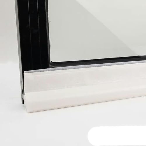 Türboden-Dichtungsstreifen, wasserdichte Streifen unter der Tür, Zugluftblocker, Isolator, Dichtungsstreifen, Haus-Akustikschaum-Dichtungsstreifen, weiß, 96 cm