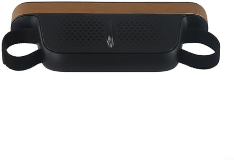 EpheyFIF Auto-Sitz-Ventilator, USB-Kühlung, Auto-Ventilator, leiser Rücksitz-Ventilator, für Limousinen, SUVs, Wohnmobile und Kleinwagen (Holzmaserung)