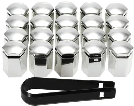 WTIXCRQ Radbolzen Radschraube 20 Stück Radmuttern-Abdeckkappen Für Radmuttern, Fahrzeug, Auto, Auto, Radmuttern, Bolzen, Abdeckkappen, 17 X 30 Mm, Nabenschraubenabdeckung(Color 2)