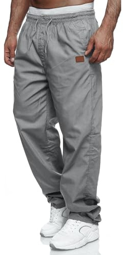 CTU Pantalon Chino Cargo Homme Jogging Pantalon de Travail Taille élastique avec des Poches de Cordon de Serrage