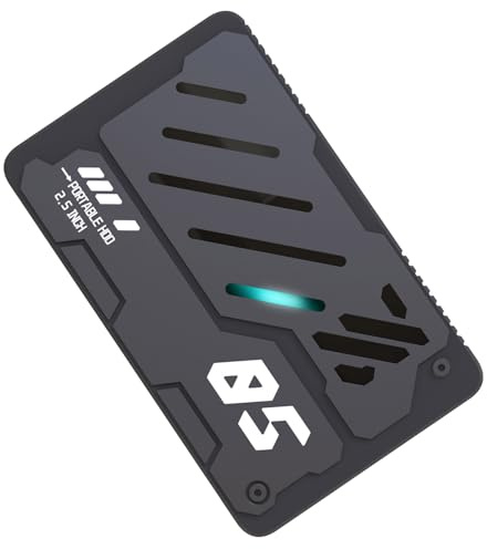 PEPWE Disque dur externe USB 3.0 2,5 avec option de stockage externe 160G/250G/320G/500G/750G/1TB