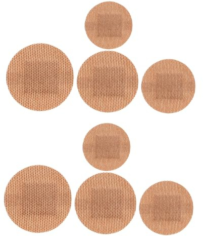 Beaupretty 160 Piezas Bandas Adhesivas Flexibles para Dedos y Articulaciones Tela Transpirable y Absorbente Protector para Heridas Uso Diario y Actividades Marrón