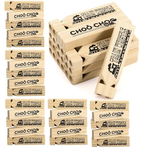 Soulchen Wooden Train Whistles Wood Train Whistles Toys