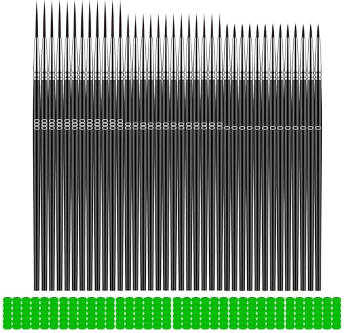 Detail Brushes for Painting | Thin Fine Tip Paint Brush Kit for Watercolor | Comfort Grip Crafts Paintbrush Set for Women Girls Boys Friends Son Teens Daughter Youth Family
