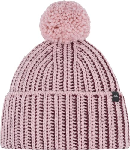 Eisbär Mütze Herren & Damen Ronda Pompon - Merino Wintermütze Unisex mit Fleece schützt vor Kälte und Wind - Bommelmütze warme Lifestyle Strickmütze mit Pompon Haube aus Österreich