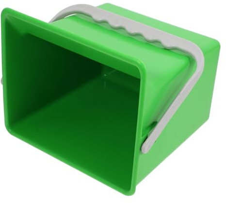 Sosoport Versatile Rectangular Pail Easy Water Control and Large Capacity Design, Car Trash Bin 2l Plastic with Lid for Cleaning Supplies Bucket for Vehicle and Home Use