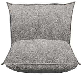 blomus Outdoor Lounger Chair -Grow- | Farbe Earth Bouclé | Aus Kunstfaser; Wasserabweisend und alltagstauglich; Pflegeleicht im Alltag; Maße 100 x 100 x 85 cm