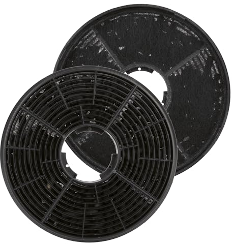 Bomann KF 563 Cooker hood filter - Accesorio para chimenea (Cooker hood filter, Negro, Bomann, DU 650.1G, DU 652IX, DU 773 IX, 10 cm, 2 pieza(s))