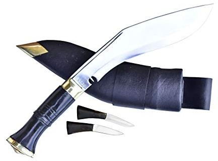 Echte Gurkha Kukri Messer -23 cm blade Nepal Army verbindlich Frage - Handarbeit von GK&CO.Kukri Haus in Nepal.
