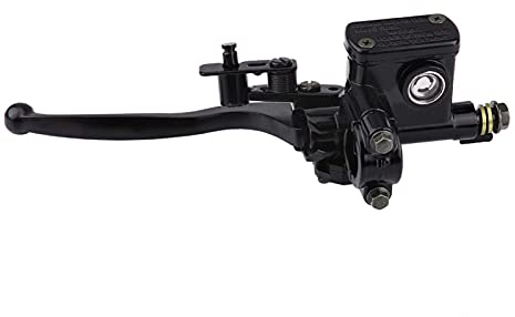 Cilindro Pompa Freno Idraulica Sinistra, 7/8 22mm Anteriore Moto Leve Frizione Superiore Sinistro per 50cc 110cc 150cc ATV Quad Dirty Bike