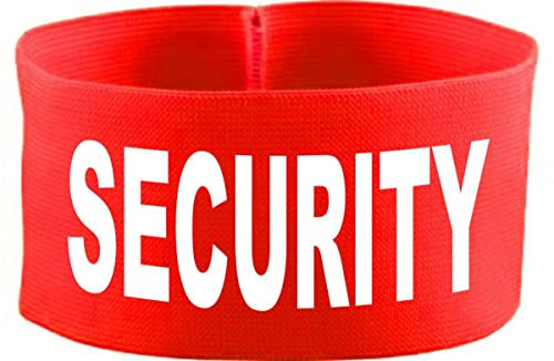 Kleiner Fratz gummielastische Armbinde 5 cm Bedruckt mit Security