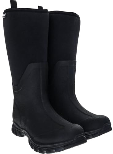 Muds Dovestone, Ladies Full Welly in Black - UK Size 6
