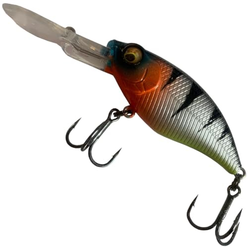 Westin BuzzBite Crankbait Suspending - Wobbler, Länge/Gewicht:5cm / 6g, Farbe:Didis Crazy Perch