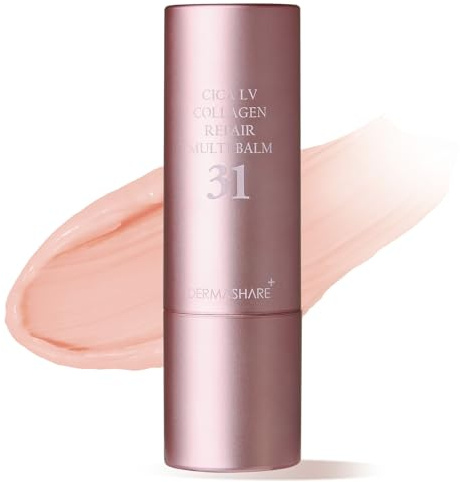 DERMASHARE Collagen Repair Multi Balm Stick-Anti-Aging, Wrinkle Care,Deep Hydration, Firming Korean Skin care for Nature Skin,/Made in Korea (0.38oz)