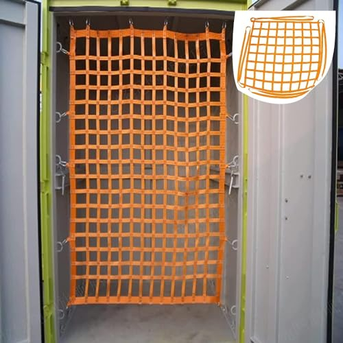 SSDDLZEQ Frachthebenetze, LKW-Frachtnetze, Frachthandhabungswerkzeuge, Lasttragende Materialhandhabungsgurte (Size : 1.5 X 1.5M/Mesh 10cm/Load 2.5t)