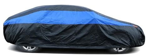 Vollgarage Autoplane Außenautoabdeckung Universeller Wasserdichter Staubdichter Autoschirm Allwetter-Autoschutzabdeckung Für SUV-Schräghecklimousine Vollständige Autoabdeckungen(XXL)