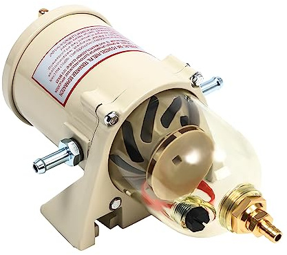 500FH Filtre à carburant diesel avec séparateur d'eau, 500FG Filtre à carburant diesel marin pour camion et essence Racor, avec boulon 60GPH pour grandes voitures, bateaux diesel