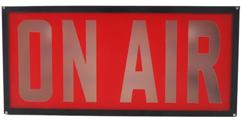 On Air Studio Light Zeichen für Twitch für Tiktok für YouTube, USB Antrieb Neon Light Schild Aufnahmeschild für Studio, Schlafzimmer, Game Room Decor
