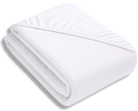 FUSIONHOME - Protector de Colchón Impermeable 105x190 - Cubre Colchón de Rizo Transpirable, Absorbente y Antiácaros - Altura Ajustable hasta 30 cm y Largos Cama de 190/200 cm