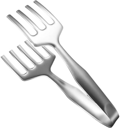 Pinzas para parrilla, pinzas resistentes para cocinar alimentos, utensilios de cocina, herramientas ergonómicas para el hogar, fiesta, barbacoa, bufé, servir, restaurante, patio trasero