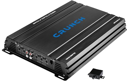 CRUNCH GPX1500.4-kanals bilförstärkare klass A/B med 1 500 W max | GROUNDPOUNDER AMPLIFIERS | CRUNCH billjud obegränsad