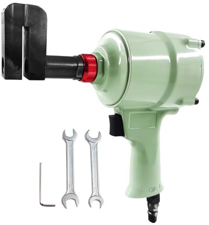 Industrial Air Hole Puncher, Punch Flange Tool, Hole Diameter 3.2-13mm, maximum thickness 3.0mm, Metal Hand Punch Punching Gun Hole Punch machine for metal Pneumatic Puncher 3.5mm