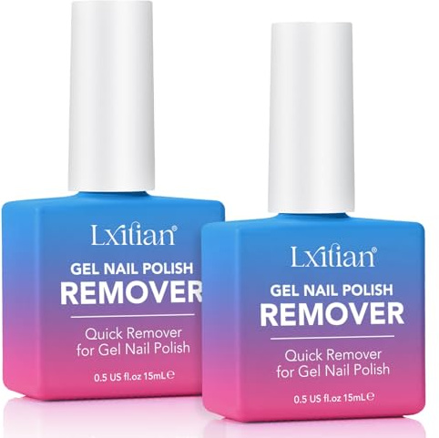 Dissolvant Vernis Semi-Permanent 30 ml, Gel Remover Professionnel pour Ongles, Dissolvant Gel UV Rapide, Soak Off Sans Lime, Enlève Vernis Gel UV et Acrylique, Faux Ongles, Manucure Salon & Maison