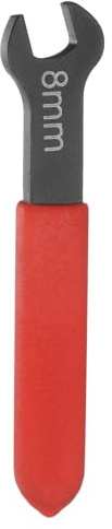 QUARKZMAN 8mm Llave Universal Métrica de Boca Fija Simple 15 Grados Ángulo