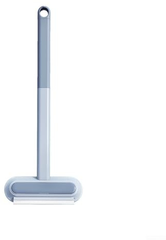 Épilateur de poils d'animaux avec manche de 43 cm de long, outil léger en ABS pour poils de chat et de chien sur meubles, tapis, vêtements, literie, carrelage et intérieur de voiture