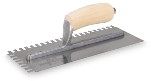 Flooring & Tiling Notched Trowel 1/4 X 1/2 X 1/4 U Curved