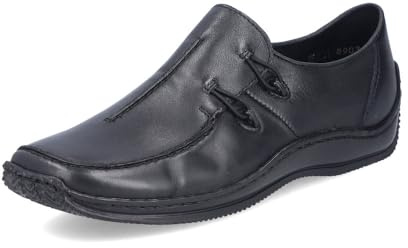 Rieker Dam lågtopp sneakers L1751, halvskor för kvinnor, Svart 00, 39 EU