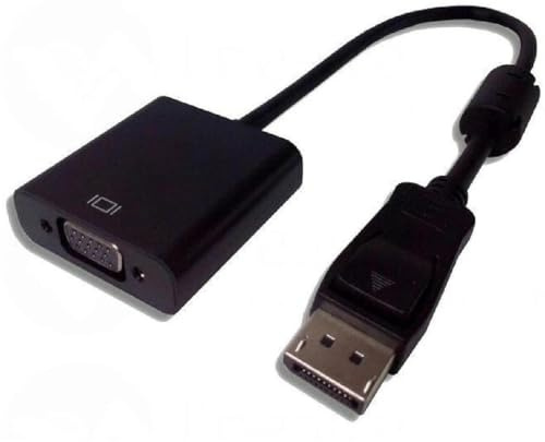 Lineaire ADHD744 Adaptateur DisplayPort mâle/VGA Femelle 0,10 m Noir