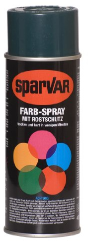 Sparvar 6096056 Lackspray RAL 6005, glänzend, 400 ml, moosgrün