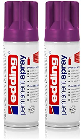 2x edding Permanent Spray beere 200 ml Premium Acryllack