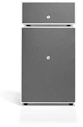 Audio Pro Cassa Attiva Hi-Fi Wireless Bluetooth Multiroom con Bass Reflex e Connessione Wi-Fi, Apple Air Play, Spotify - Subwoofer Attivo - Amplificatore 300W Drumfire - Bianco