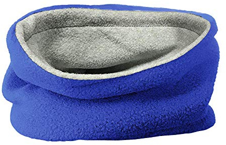 TOSKATOK® Childrens Kids Boys Girls Warm Winter Reversible Soft Fleece Snood Neckwarmer Scarf-ROYAL