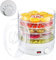 Youyijia 5 Tray Food Dehydrator Mini Electric 35-70° Temperature Adjustable Home Dryer Machine for Home Healthy & Natural Fruits Vegetables Food 31 * 28 * 28CM