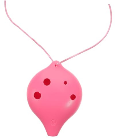 Gatuida Okarina Aus Kunststoff Tragbare Okarina-blasinstrument Übungs-okarina Für Anfänger Kreative Ocarina Flöte Mit Klarer Klang