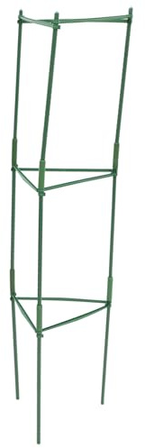 iplusmile Treillis de Jardin pour Plantes Grimpantes Support Métallique pour Potager et Fleurs pour Terrasse et Jardin