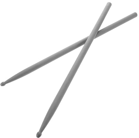 TOGEVAL Baquetas de Fibra de Carbono 7a, para Batería y, Agarre Cómodo y Diseño Portátil, Práctica y Actuaciones Escénicas