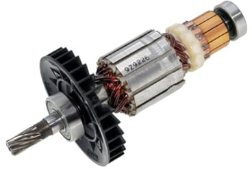 Lawnoval 519226-8 Pièce de moteur de rechange pour marteau rotatif Makita BHR202/BHR241, rotor en métal haute résistance avec enroulement de fil de cuivre de précision et support de roulement