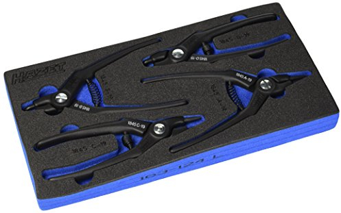 Hazet Zangen-Satz für Sicherungsringe, 163-124/4