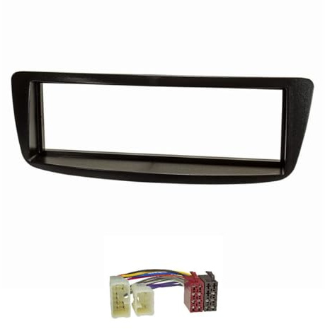 tomzz Audio 2455-010 Radioblende Set kompatibel mit Toyota Aygo schwarz mit Radioadapter ISO