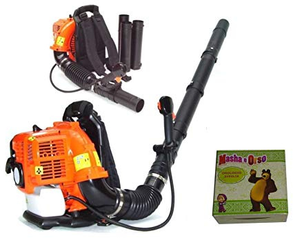 UNITED TRADE Soffiatore a scoppio a zaino spalle 52cc + OMAGGIO orologio/sveglia Masha ed Orso