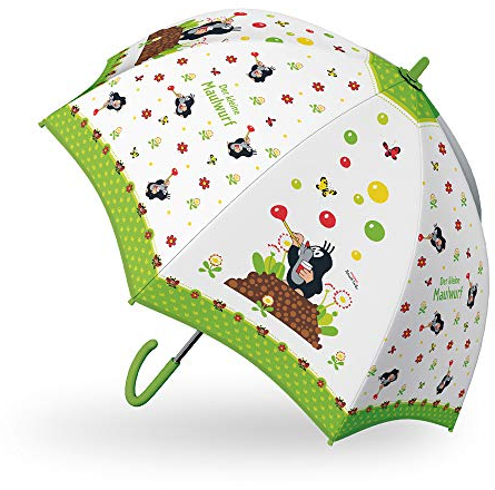 Trötsch Der kleine Maulwurf Regenschirm Maulwurf grün: Kinder Regenschirm