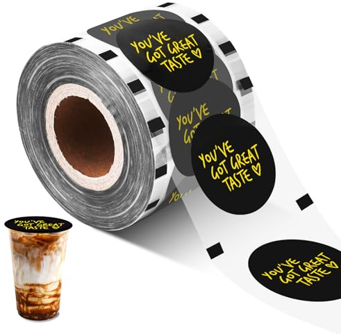 MXBAOHENG 3000 Stück Tassenversiegelungsfolie 90-95MM Versiegelungsfolie bubbletea PP Plastikbecher Spezielle Versiegelungsfolie für Getränkegeschäfte für Saft Tee Kaffee
