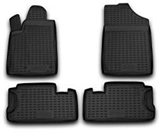 Element Gummimatten Passgenaue Fußmatten Citroen Berlingo 2005-4tlg